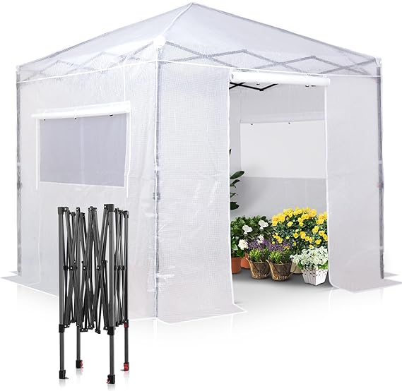 white large portable greenhouse